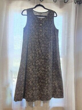 L.L. Bean Vintage Floral Midi Dress